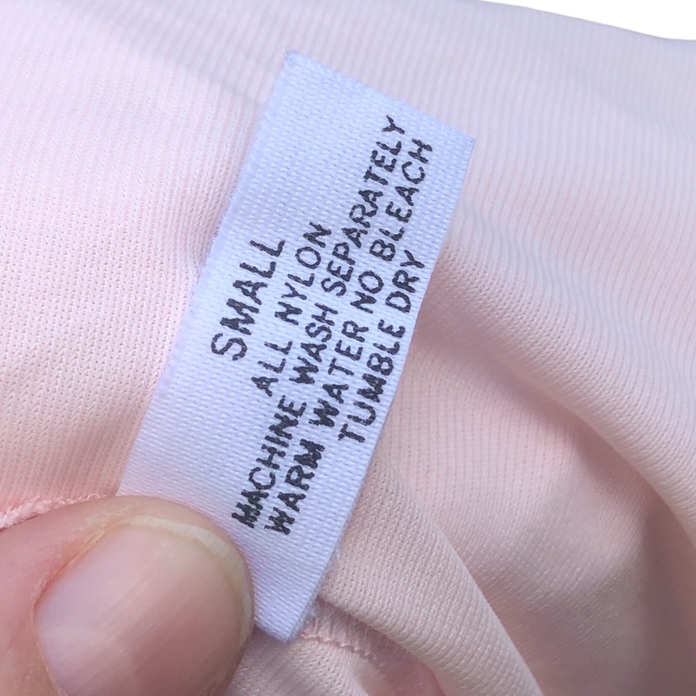 Shadowline Pink Sheer Nylon Nightie size Small - Picture 10 of 10